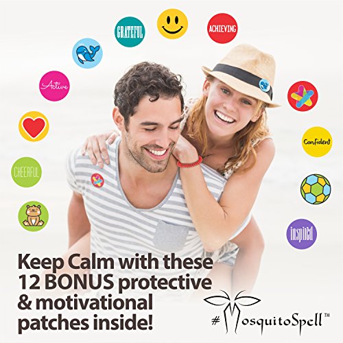 SelpHbalance-Mosquito-Repellent-Bracelet-For-Kids-Adults-Pets-Travel-Insect-Repellent-Design-For-Maximum-Protection-Against-Bugs-Pests-Waterproof-24-Pack-with-FREE-BONUS-12-patches