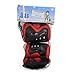 Kid's Adjustable Sports Protective Gear Set -Knee Pads Elbow Pads Wrist Guards for Skating Cycling Outdoor Sports as Birthday, Christmas Gift (red)