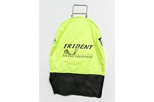 Trident Large One Hand Release Spring Lock Game Bag with Mesh Bottom and D-Ring (Green)