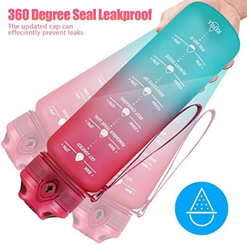 Reusable BPA-free water bottle with a capacity of 24 ounces, priced at $15.99.