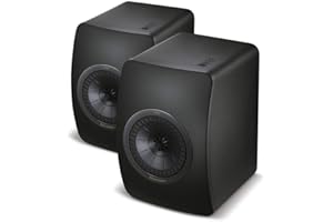KEF LS50 Mini Monitor - Black Edition (Pair)