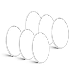 TALOYA Flush Mount Light Fixture, 6 Pack of 20W 12