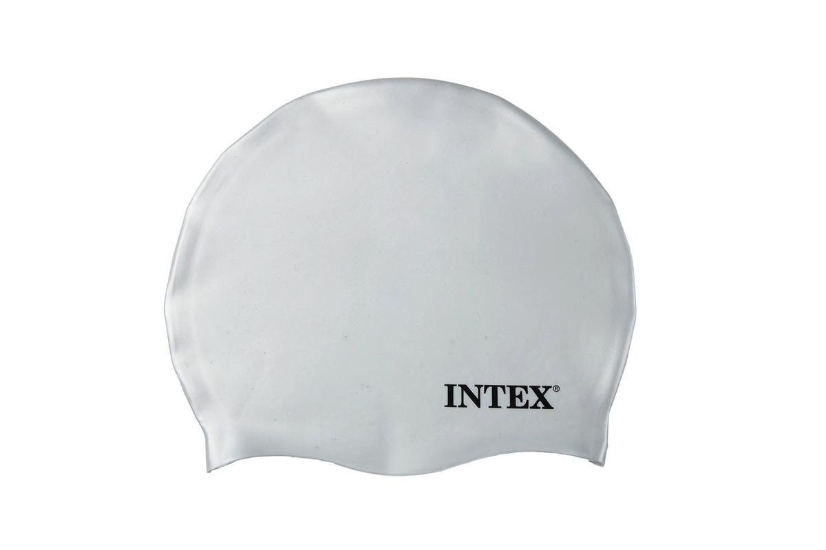 INTEX 55991, Silicone Headset, White/Blue/Black