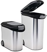 Curver K&BZ FoodContainer Metallic 54L 20kg Pet Dry Food Container view 5