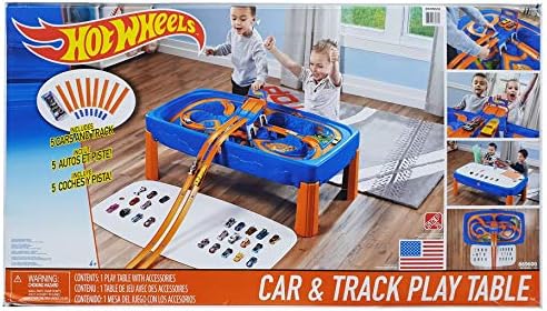 car and track play table