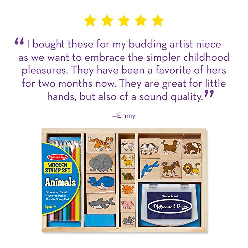 4 Melissa+Doug+Wooden+Stamp+Set