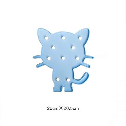 Amazon Com Zm3 Night Light Blue Kitten Ins Wind Soft Sister