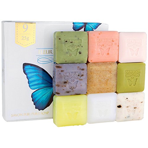 Fleur D' Extase (Ecstacy) Soap Gift Set With 9 x 25