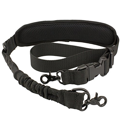 2 Point Rifle Sling Adjustable Gun Strap with Shoulder Pad for Hunting
