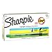 SHARPIE 28026 Accent Pen-Style Retractable Highlighter, Fluorescent Green, 12-Pack