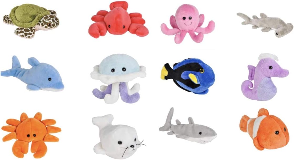 sea life plush toys
