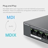 MERCUSYS MS108GP 8-Port Gigabit PoE Switch 7-Port PoE+ 250m Extender 65W Metal view 3