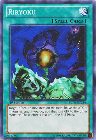 Yu-Gi-Oh! - Riryoku (LCJW-EN234) - Legendary Collection 4: Joey's World - 1st Edition - Common