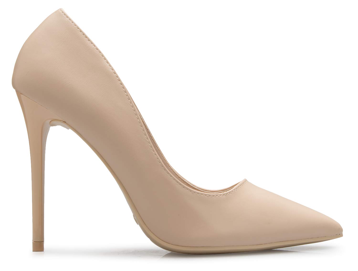Olivia K Women's Classic D'Orsay Closed Toe High Heel Pump - Casual Comfortable - Image 3