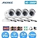 ANNKE (4) 1080P HD-TVI Security Camera Kits with Super Day/Night Vision, IP66 Weatherproof,4-Packed with Power Cables