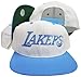 Los Angeles Lakers White / Baby Blue Adjustable Vintage Snapback Cap