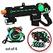 Ranger 1 Laser Tag Reality Gaming Kit with 4 Guns, 4 Vests, 225ft Shooting Range, Unique LED Heads-Up Display, World-First 100% Gun/Vest Synchronization, Smoke-Like Water Vapor Emitter, Built-To-Last-