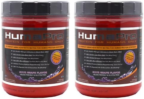 2 x ALRI HumaPro Grape 90sv (2 tubs (180 servings))