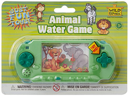 Wild Republic Elephant, Lion, Water Game, Animal, Kids Travel Games, Kids Gifts, Handheld Water Game 6
