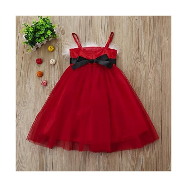 kaifongfu Dress Toddler, Kids Princess Christmas Outfits Clothes Dress for Baby Girls - Image 6