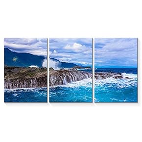 3 Piece Canvas Wall Art Beautiful Landscape Photography Canvas Prints Home Artwork Decoration for Living Room,Bedroom - 16"x24" x 3 Panels