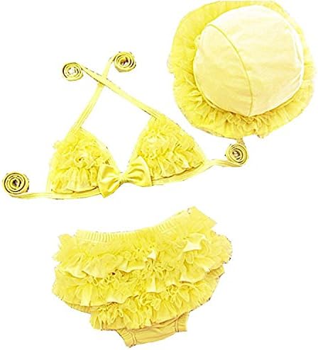 Sunny Kids Swimwear Girls Two Pieces Child Swimsuit Ruffle Children Bikini Baby