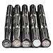 CCbeauty Long Lasting Waterproof Eyebrow Pencil Quick Drying Non Fading Eyebrow Pencil with Brush Twin Head Rotating Pencil,#1 Black