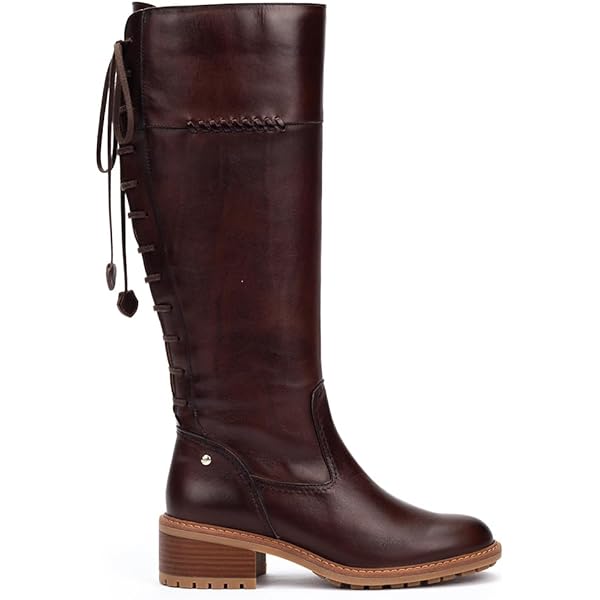 Amazon.com | PIKOLINOS Boots Leather Malaga for Woman Black