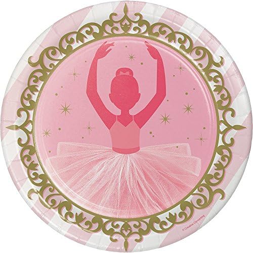 Twinkle Toes Ballet Birthday 9" Plates (24)