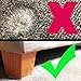 Liyic 48 Combo Pack Self-Stick Furniture Sliders for Carpet,12PCS 2.5in.Square Self Adhesive Furniture Mover Glides & 36PCS 1in. Furniture Moving Pads Furniture Glider Carpet Slider Floor Sliders