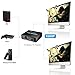 HDMI Splitter 1 in 2 Out, HDMI HDCP Bypass Splitter One Input to Two Outputs HDMI Amplifier 1X2 HDMI Splitter 4k, for Xbox One PS4 PS3 Blu-ray Player Cable Box Satellite TV (1 Input 2 Outputs)