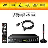 Digital TV Converter Box, Digital Converter for Analog TV, HD 1080P TV with Recorder, ATSC HDTV Digital Converter with Tuner, Pause Live, Multiple USB Playback (2020 Version)