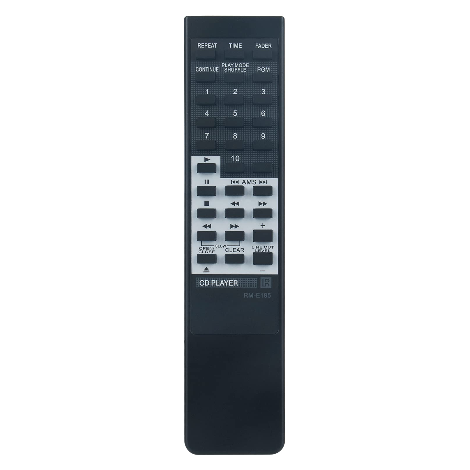 VINABTY RM-E195 Replacement Remote Control Compatible with Sony CD Audio Disc DVD Recorder remote RME195 CDP227 228ESD 227ESD CDP-X33 CDP-790 CDP228 CD222 CDP333 CDP497 CDP-590 CD750 CDP-497 CDP-950