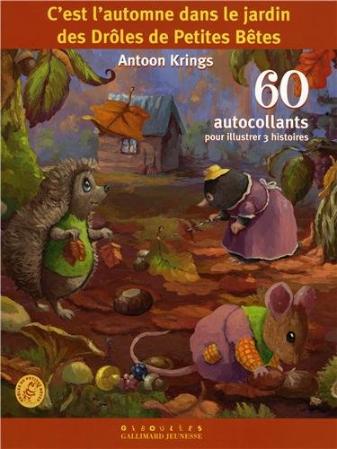 C'est l'automne dans le jardin des drôles de petites bêtes