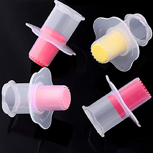 Dealglad New 2pcs Cupcake Muffin Cake Pastry Corer Plunger Cutter Decorating Divider Filler Model Tool (Random Color)
