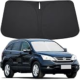 Windshield Sun Shade for Honda CRV 2007-2011 Accessories Foldable Keep Cool | Front Window Shade - Sun Visor Sun Protector for Honda CR-V 2007 2008 2009 2010 2011 Sunshade Blocks UV Rays