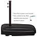 NatureFun Universal Cantilever Umbrella Base HDPE Plastic Weights with Wheels and Cross Steel - Fill with Water or Sand 60L