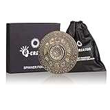 B-Creator EDC Tri-Spinner Metal Fidget Toys Egypt Twelve Zodiac UFO Dirt Resistant Pattern and ADHD Smooth Surface