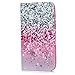 Note 3 Case, Mavis's Diary PU Leather Protective Wallet Case with Shockproof TPU Inner Bumper Magnetic Card Slot Flip Cover Made for Samsung Galaxy Note 3 with Dust Plug & Pen - Pink/Sliver