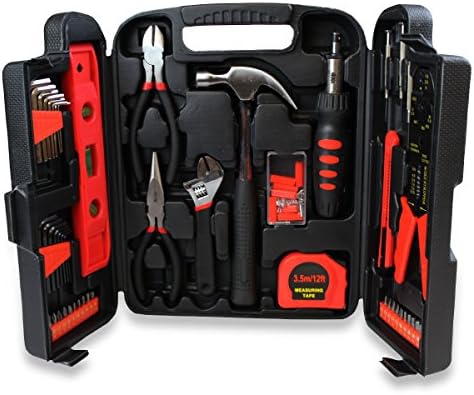 Home Repair Tool Kit by Tycana | Multi Tool Set, Homeowner Tool Kit, Tool Set | For All Home Repairs | 89 Piece Kit Complete with Organized Carry Case