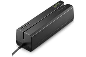 IT OSAYDE 605U Magnetic Card Reader, 3 Tracks Writer Encoder Scanner, Free Software to Install, Easily Use for Credit, Debit, Gift and All Magnetic Swipe Cards