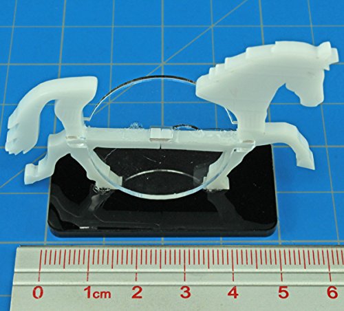 Warhorse, Character Mount Marker, White, 25x50mm Base (1)