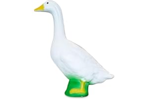 Union Products Goose Outdoor Lawn and Garden Statue, 23" Tall Animal Figurine for Patio, Balcony, or Front Porch Decor, White