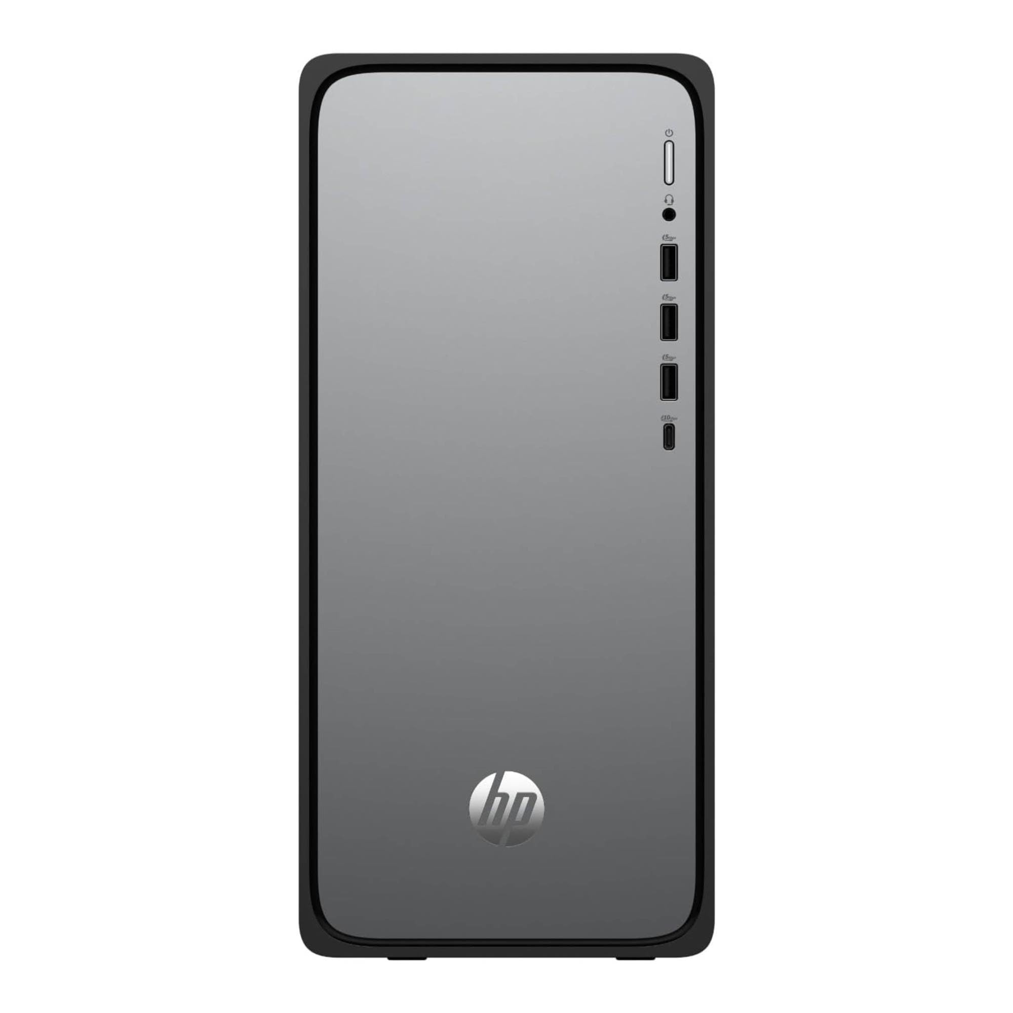 HP OmniDesk M02-0004sl, Desktop, Intel Core i7-14700, Intel Evo, 16GB RAM, 512GB SSD, Grafica Integrata, PSU ad Alta Efficienza, Windows 11 Home, Meteor Silver