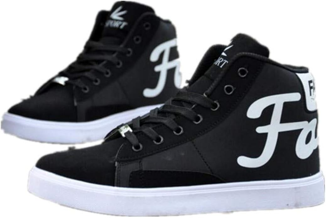 スニーカー メンズ 靴 ドライビングシューズ スリッポン ハイカット ヒップホップ ノーブランド品 スニーカー Amazon