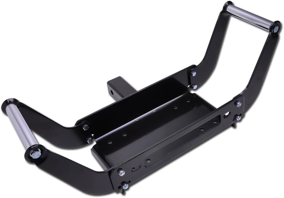 Off Road Truck SUV Jeep Trailer Winch Mounting Plate Cradle Mount 13000 lb Capacity