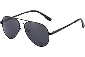Onrtry Small Polarized Aviator Sunglasses for Boys Girls Classic Metal Frame Mirrored Lens Sun Glasses - 52MM