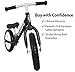 Cruzee Ultralite Balance Bike (Black)