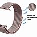 VATI Compatible for Apple Watch Band 38mm 42mm Soft Breathable Nylon Sport Loop Band Adjustable Wrist Strap Replacement Band Compatible for iWatch Apple Watch Series 3/2/1, Sport, Nike+, Edition