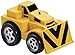 Kid Galaxy Squeezable Pull Back Bull Dozer. Toddler Construction Truck for Kids Age 2 and Up